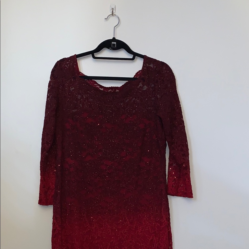 Red dress